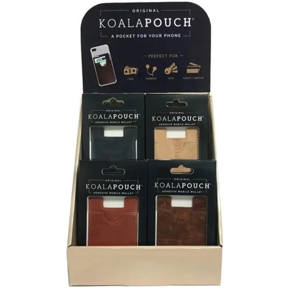 Phone Card Holder (Black Adhesive Mobile Wallet)